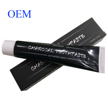 OEM Home Use and Cleaning Oral Refreshing Activated charcoal toothpaste